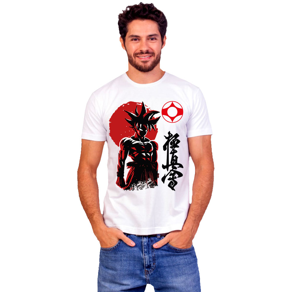 Camiseta Masculina Goku Kyokushin